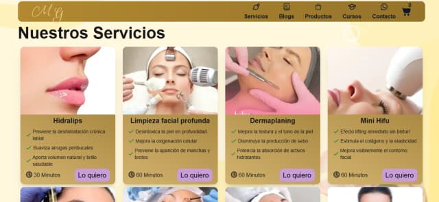 Imagen del Proyecto Milagros Cosmetic