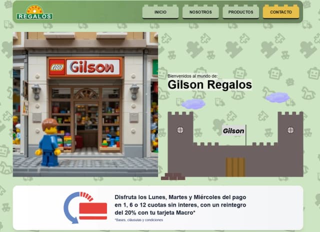 Imagen del Proyecto Gilson Regalos