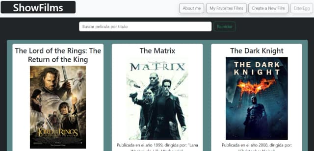 Imagen del Proyecto ShowFilms